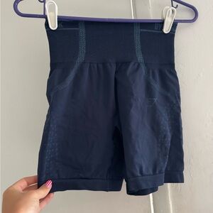 Gymshark Women's Dark Blue Bike Shorts